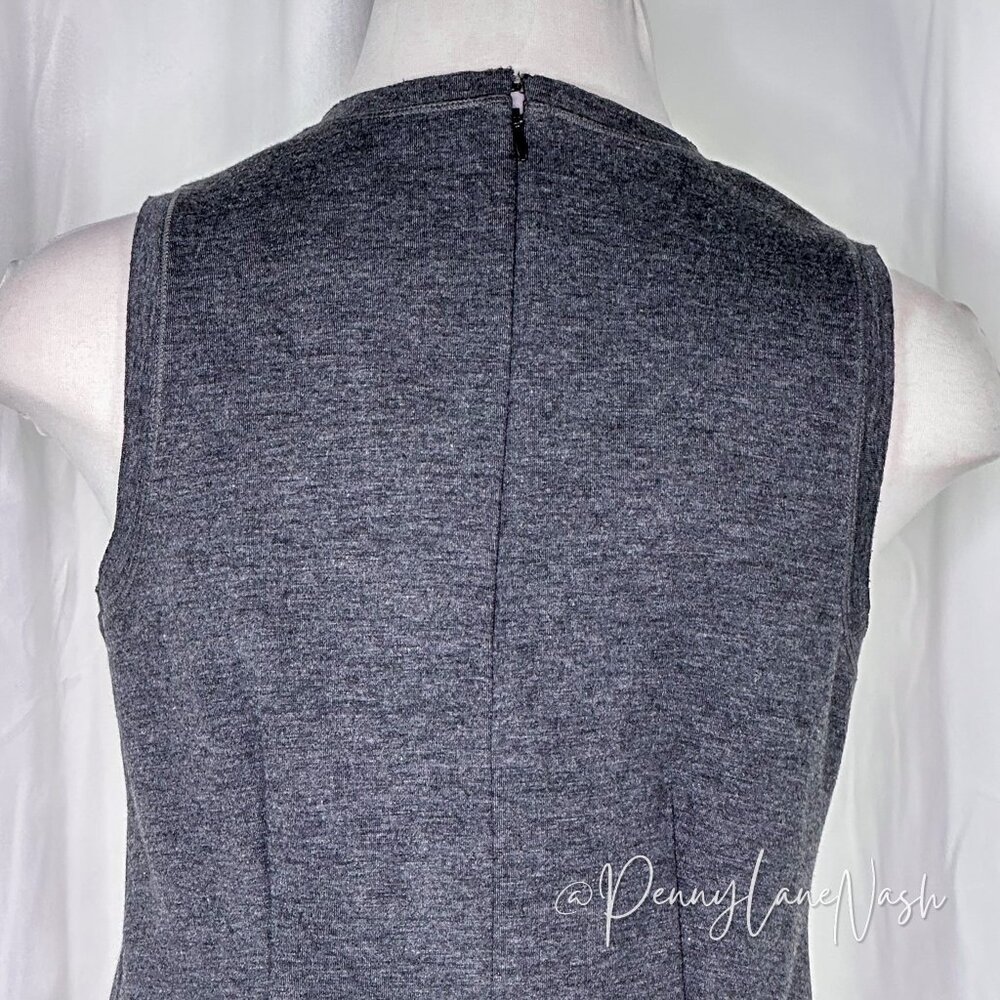 Rachel Roy Amelia Pleated Peplum Tank Top Charcoal - Picture 10 of 12
